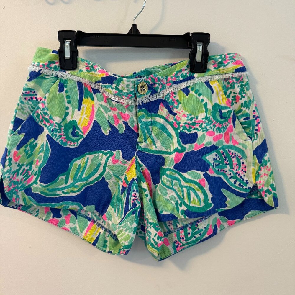 Lilly Pulitzer shorts sz 0